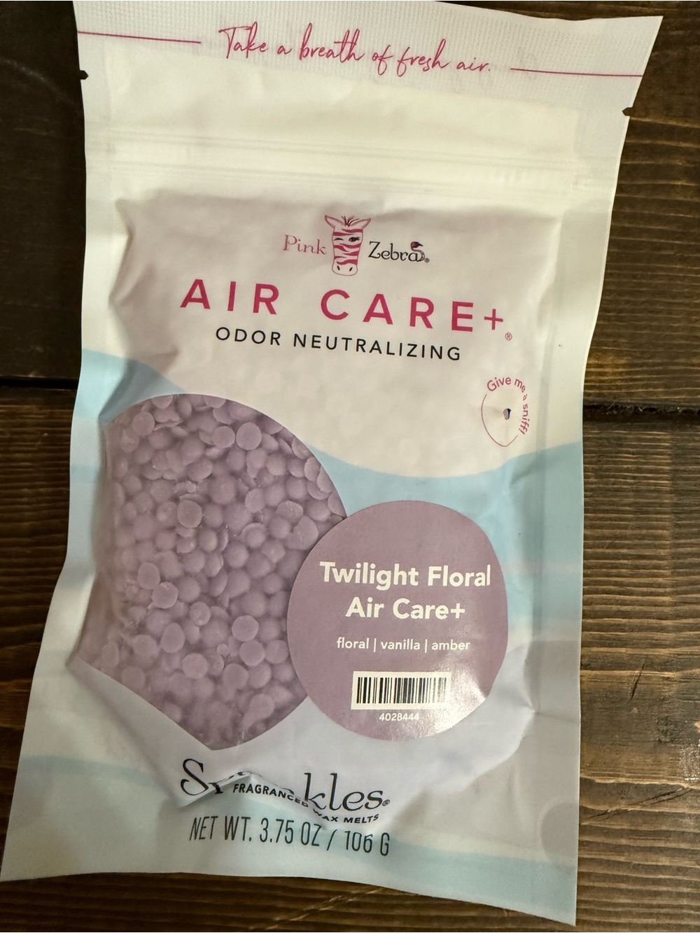 Pink Zebra Twilight Floral Air Care+ Pearls - Lavender Purple